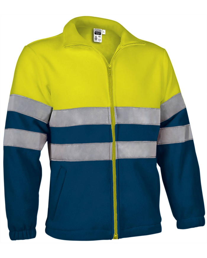 Forro polar A.V. AIRPORT naranja fluor-gris carbon