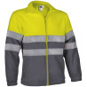 Forro polar A.V. AIRPORT naranja fluor-gris carbon