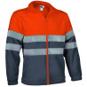 Forro polar A.V. AIRPORT naranja fluor-gris carbon