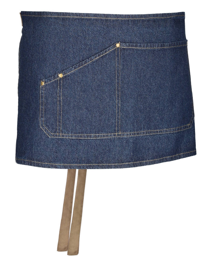 Delantal DUNTON azul denim