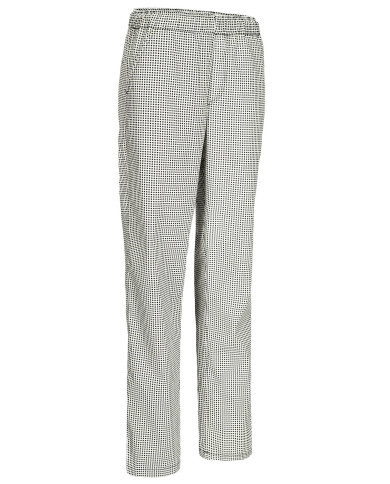 Pantalón de cocina SIRLOIN raya diplomatica negro blanco