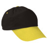 Gorra PROMOTION negro-amarillo limón