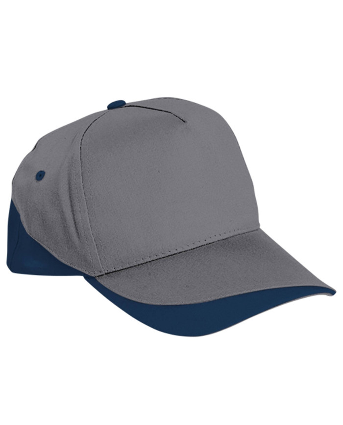 Gorra FORT gris cemento-azul marino orión