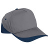 Gorra FORT gris cemento-azul marino orión