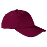 Gorra SANDWICH azul marino orión-rojo loto-amarillo limón
