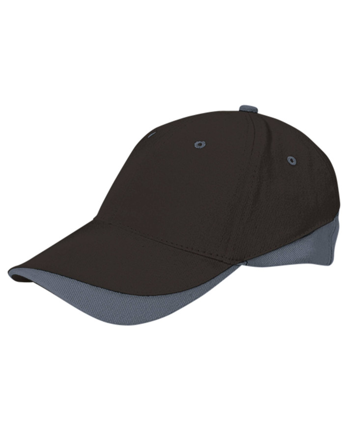 Gorra TUXTON negro-gris cemento