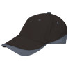 Gorra TUXTON negro-gris cemento