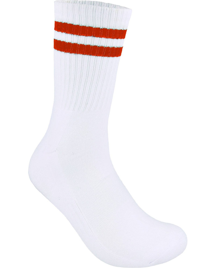 Calcetín deportivo YVES negro-blanco
