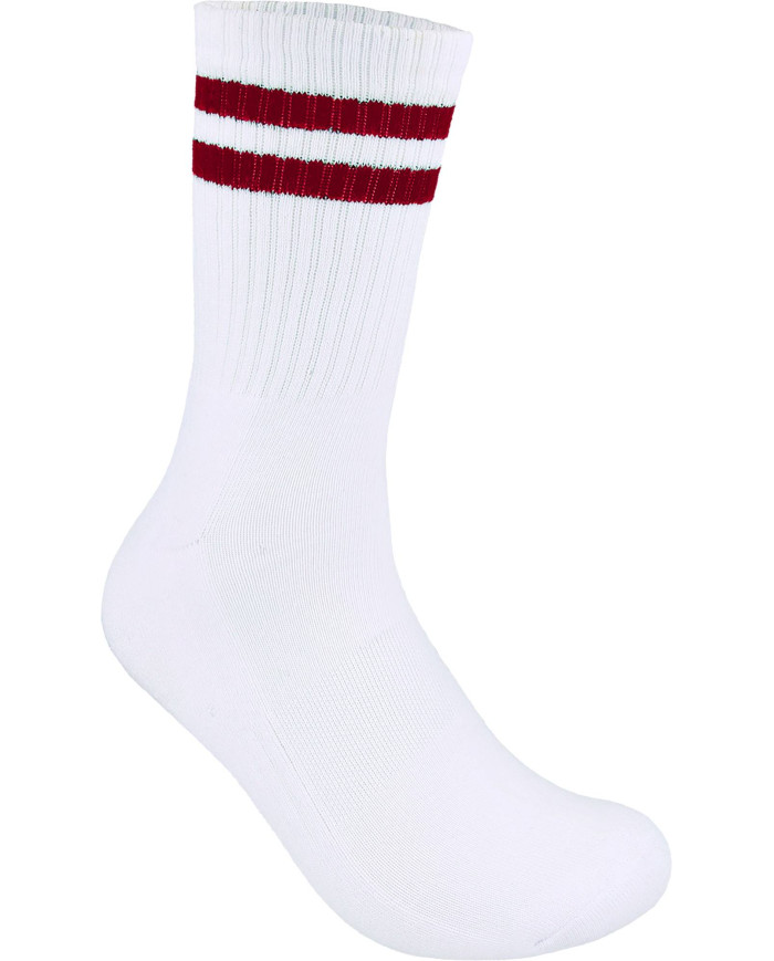 Calcetín deportivo YVES negro-blanco