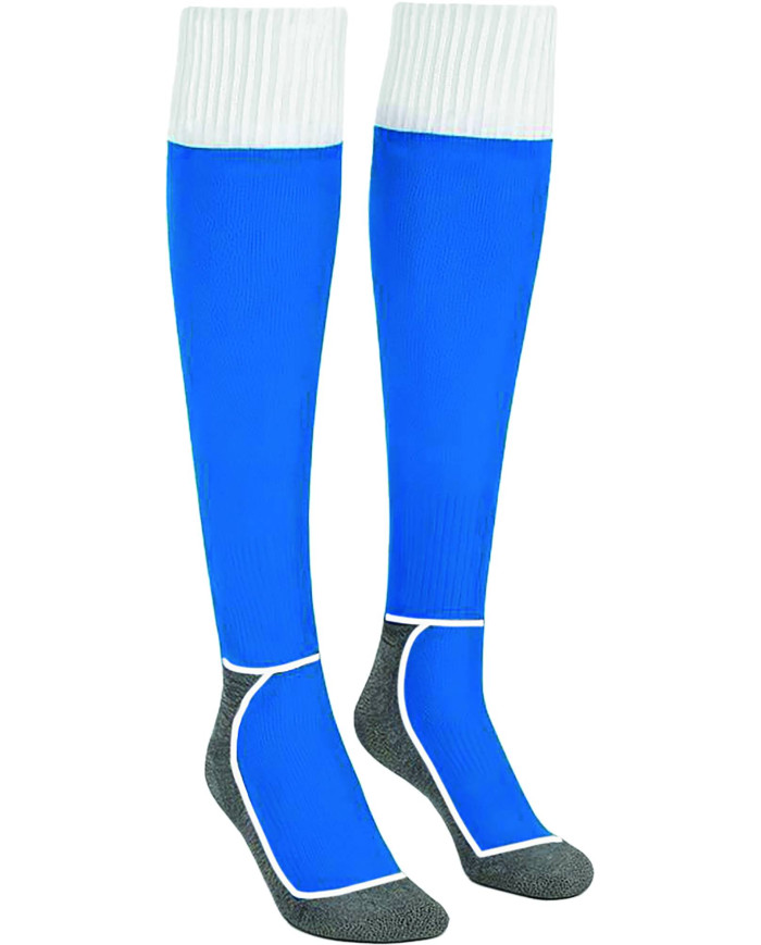 Medias de fútbol TRAFFORD negro-blanco