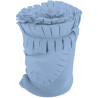 Manta polar SNOW gris humo