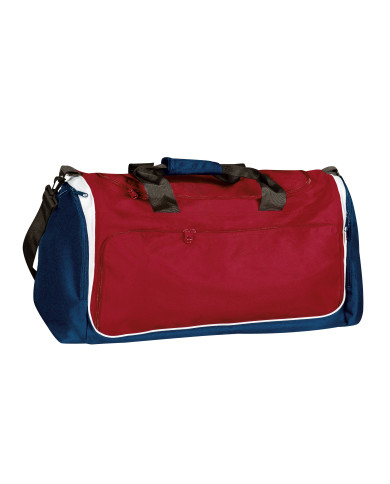 Bolsa deportiva SQUAD azul marino orión-azul royal-blanco