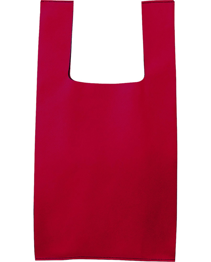 Bolsa MARKET rojo loto
