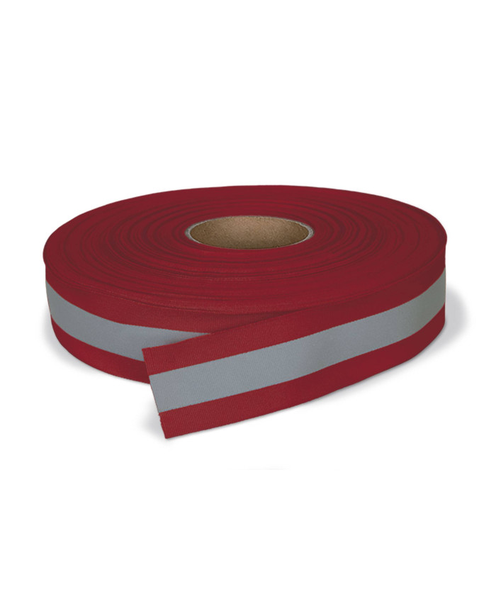 Cinta retro-reflectante de coser AMBER negro