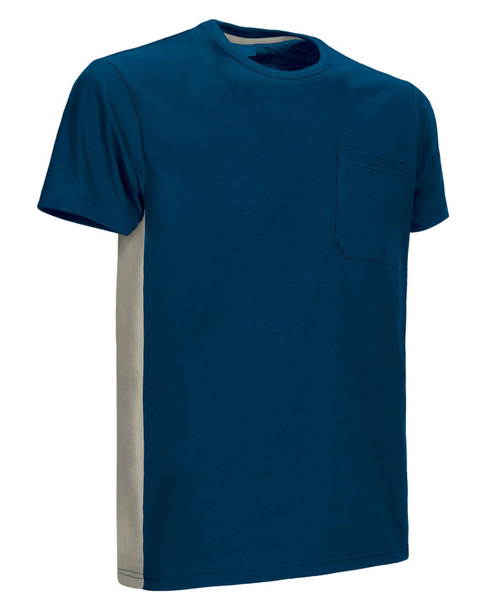Camiseta THUNDER negro-gris cemento