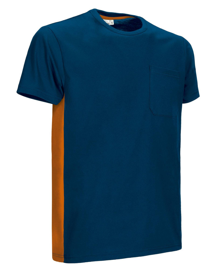 Camiseta THUNDER negro-gris cemento