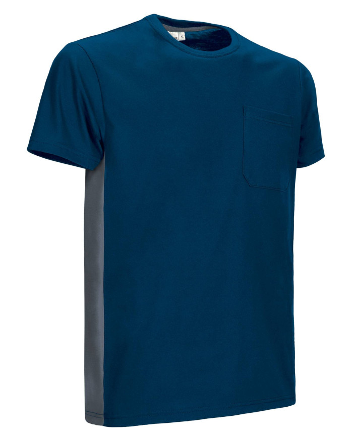 Camiseta THUNDER negro-gris cemento