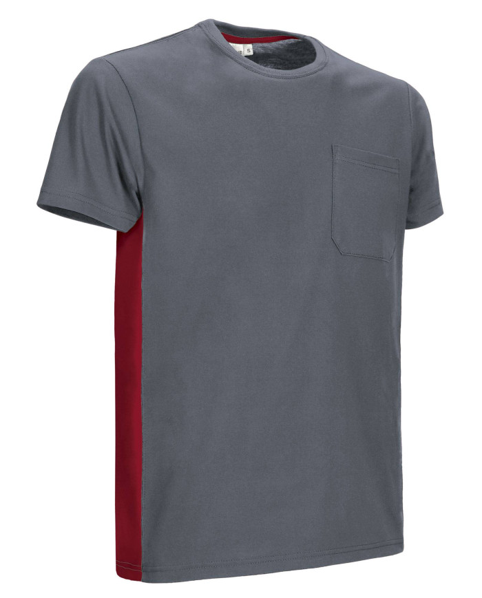 Camiseta THUNDER negro-gris cemento