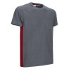Camiseta THUNDER negro-gris cemento