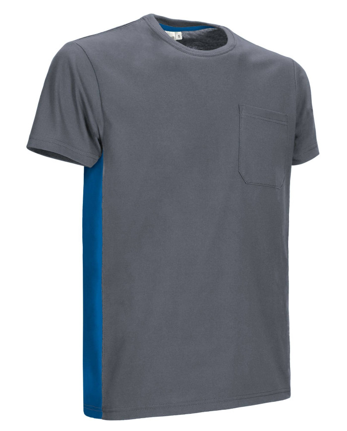 Camiseta THUNDER negro-gris cemento