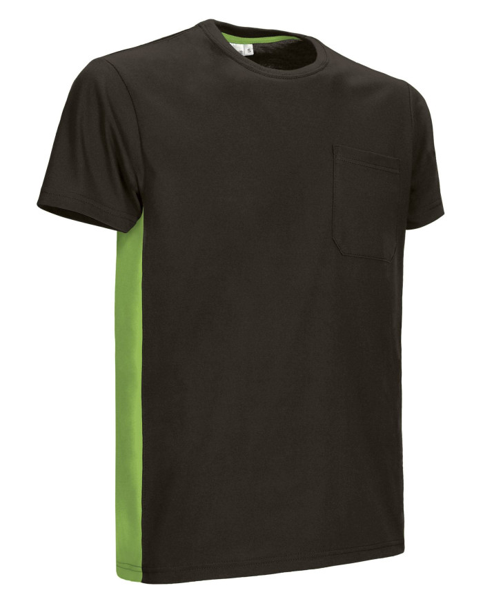 Camiseta THUNDER negro-gris cemento