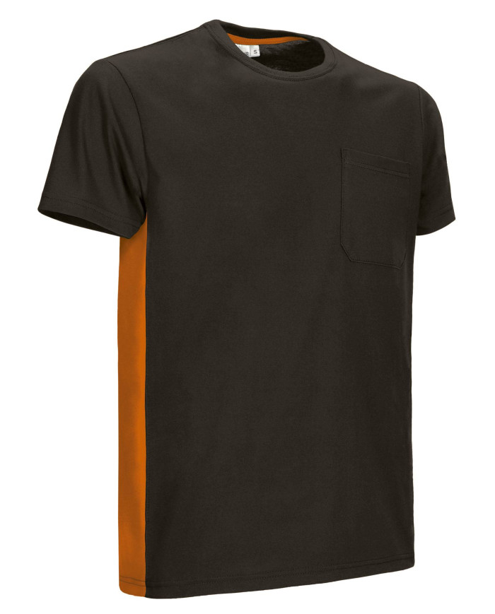 Camiseta THUNDER negro-gris cemento