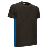 Camiseta THUNDER negro-gris cemento