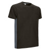 Camiseta THUNDER negro-gris cemento
