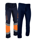 Pantalón Elástico Multibolsillos Alta Visibilidad Prima Step Plus