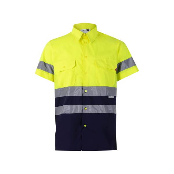 Camisa Bicolor Mc Av Velilla 142