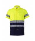 Camisa Bicolor Mc Av Velilla 142