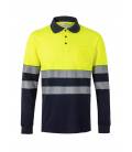 Polo Algodón Bicolor Ml Rs Velilla 305525