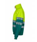 Sudadera Bicolor Cremallera Rs Velilla 305703