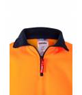 Sudadera Bicolor Cremallera Rs Velilla 305703