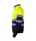 Sudadera Bicolor Cremallera Rs Velilla 305703