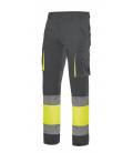 Pantalón Alta Visibilidad VELILLA 303007: 100% Algodón, Multibolsillos Y Clase 1, Ideal Para Trabajo