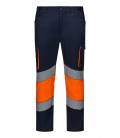 Pantalón Stretch Bicolor Av Rs Velilla 303008S