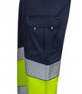 Pantalón Stretch Bicolor Av Rs Velilla 303008S