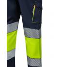 Pantalón Stretch Bicolor Av Rs Velilla 303008S