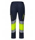 Pantalón Stretch Bicolor Av Rs Velilla 303008S