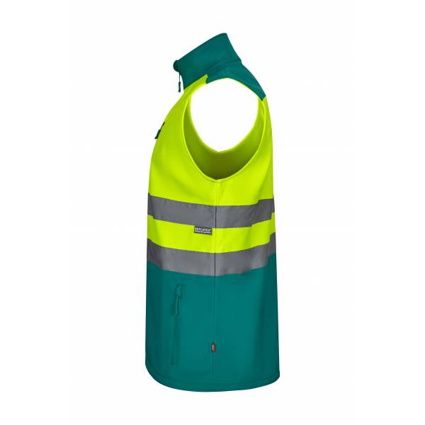 Chaleco Soft Shell Bicolor Av Velilla 305906
