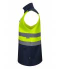 Chaleco Soft Shell Bicolor Av Velilla 305906