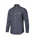 Camisa Denim Ml Hombre Velilla 405006S