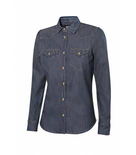 Camisa Denim Ml Mujer Velilla 405007S