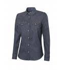Camisa Denim Ml Mujer Velilla 405007S
