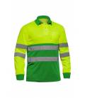Polo Prima Protección A.V. Bicolor manga larga-PR-SUNNY PLUS