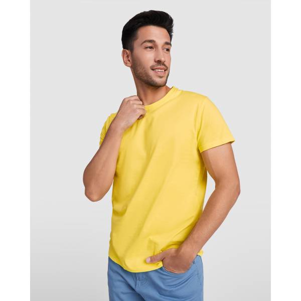 Camiseta Dogo Premium Unisex Blanca. Roly 6502