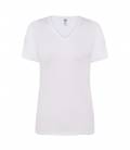LADY REGULAR COMFORT V-NECK BLANCA. TSRLCMFPB