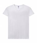 CURVES V-NECK BLANCA. CURVSPICOB