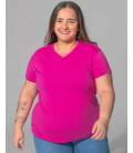 CURVES V-NECK BLANCA. CURVSPICOB